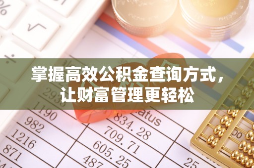 西丰掌握高效公积金查询方式，让财富管理更轻松