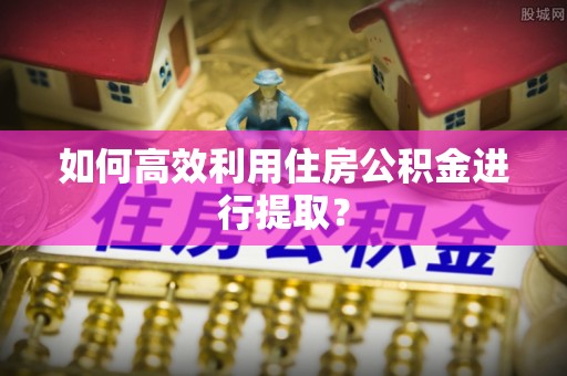 西丰如何高效利用住房公积金进行提取？